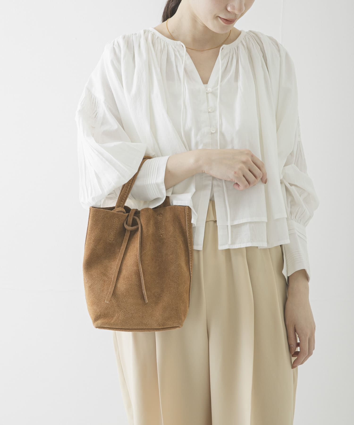 URBAN RESEARCH「スエードミニトートバッグ」|トートバッグ|