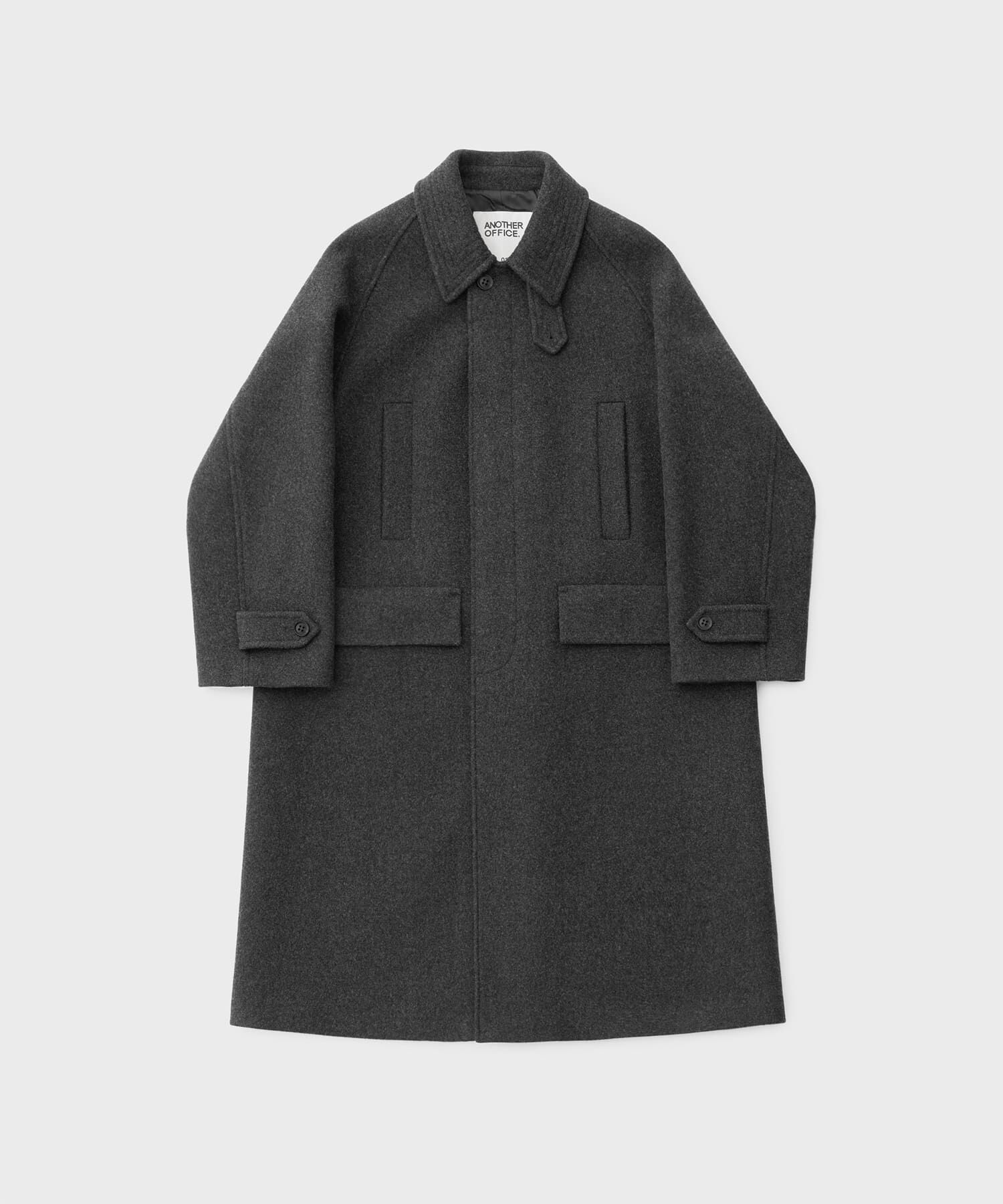 URBAN RESEARCH「ANOTHER OFFICE　Voyager Bold Balmacaan Coat」|ノーカラーコート|