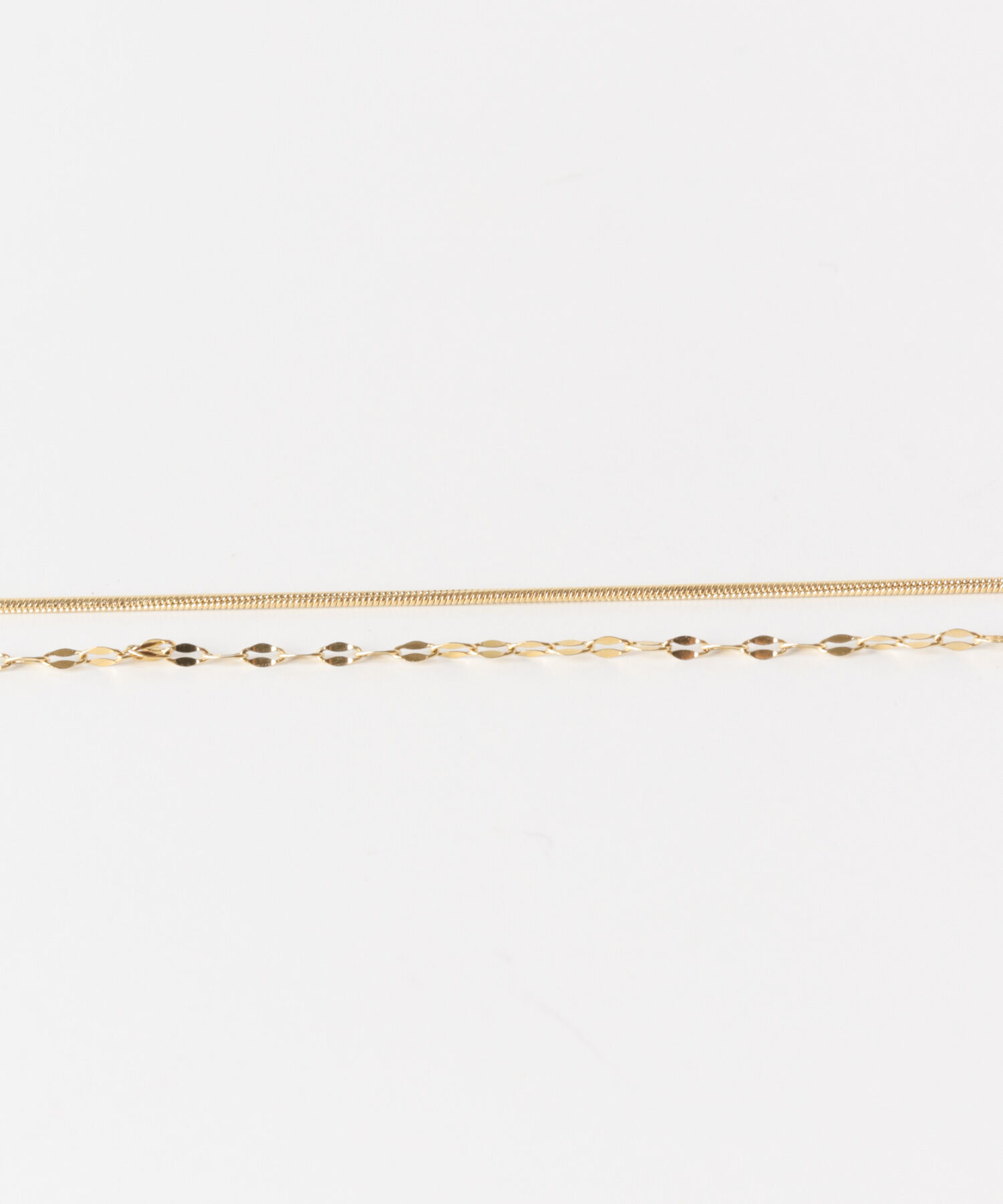 SMELLY「ステンレスボールトップレイヤードネックレス」|ネックレス|