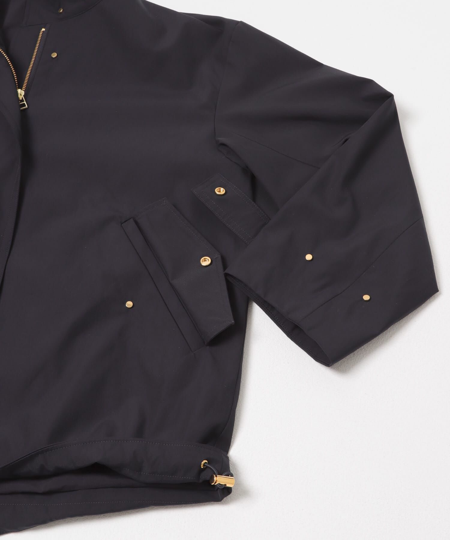 URBAN RESEARCH ROSSO「撥水スタンドカラーミドルコート」|ノーカラーコート|