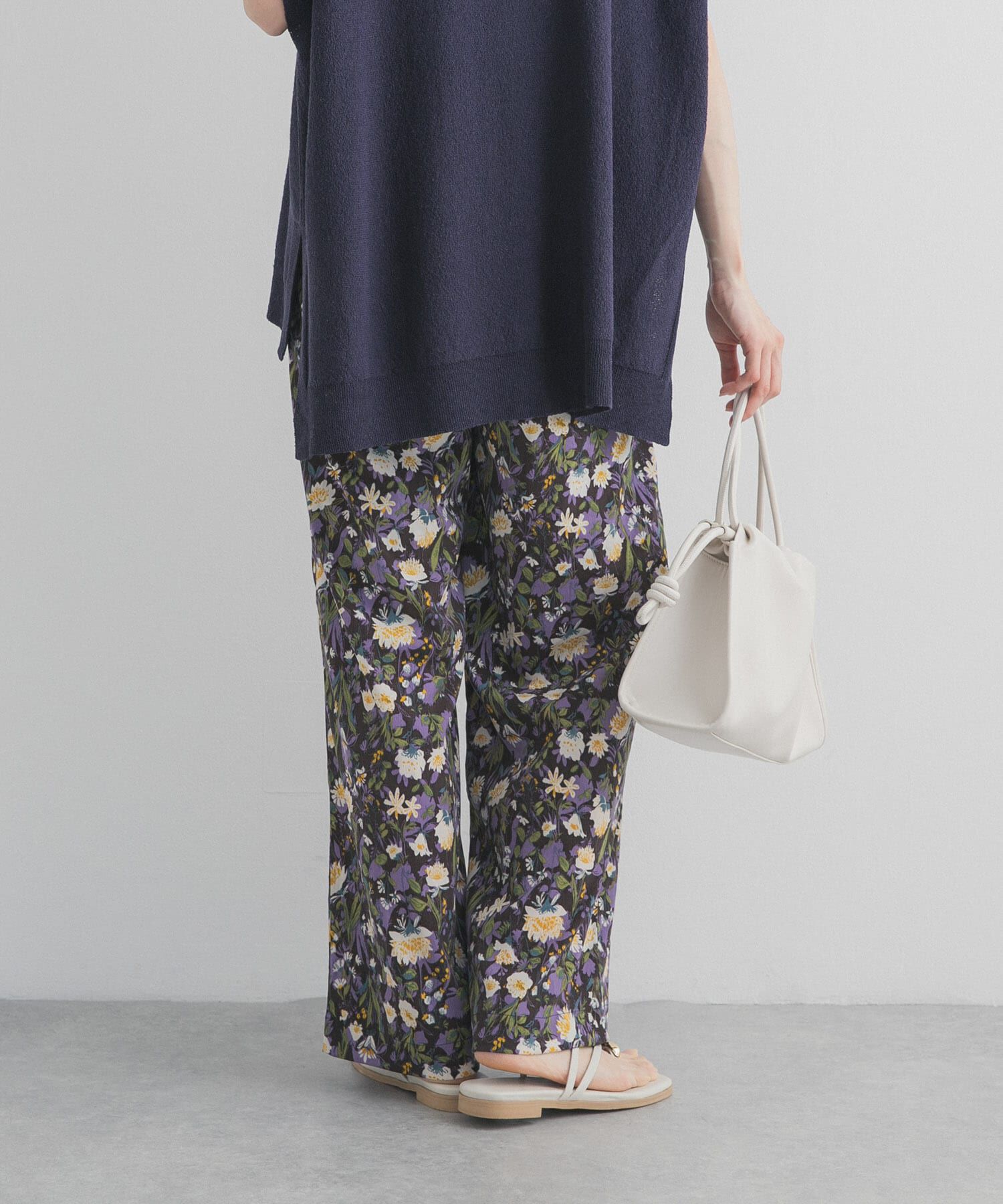 URBAN RESEARCH DOORS「『WEB/一部店舗限定カラー』フラワープリントイージーパンツ」|その他|