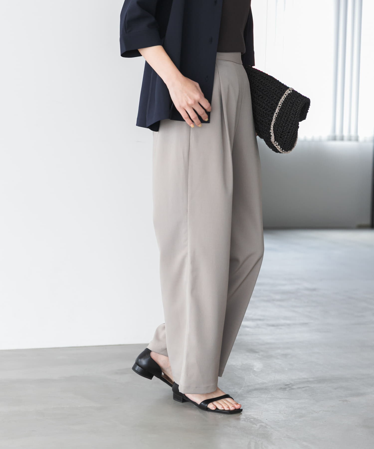 URBAN RESEARCH DOORS「『UR TECH』完声/涼フロントタックEZパンツ」|その他|