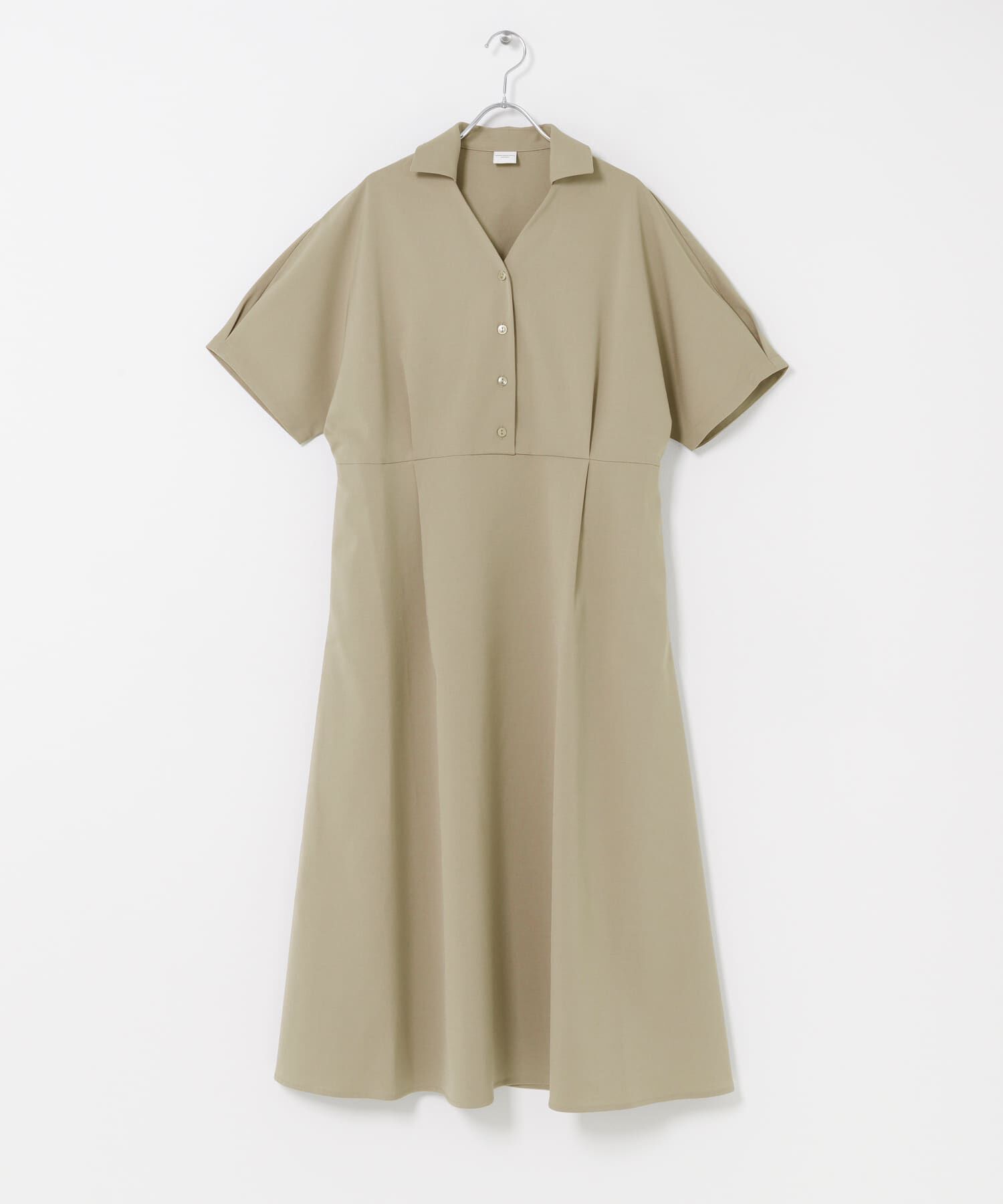 URBAN RESEARCH DOORS「『UR TECH』完声/涼ドルマン半袖ワンピース」|ワンピース|