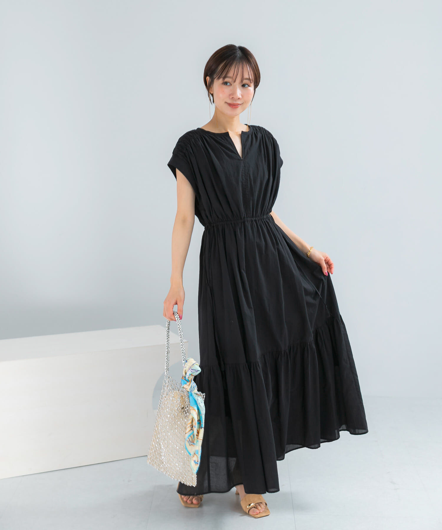 URBAN RESEARCH ROSSO「『WEB限定』コットンボイルワンピース」|ワンピース|