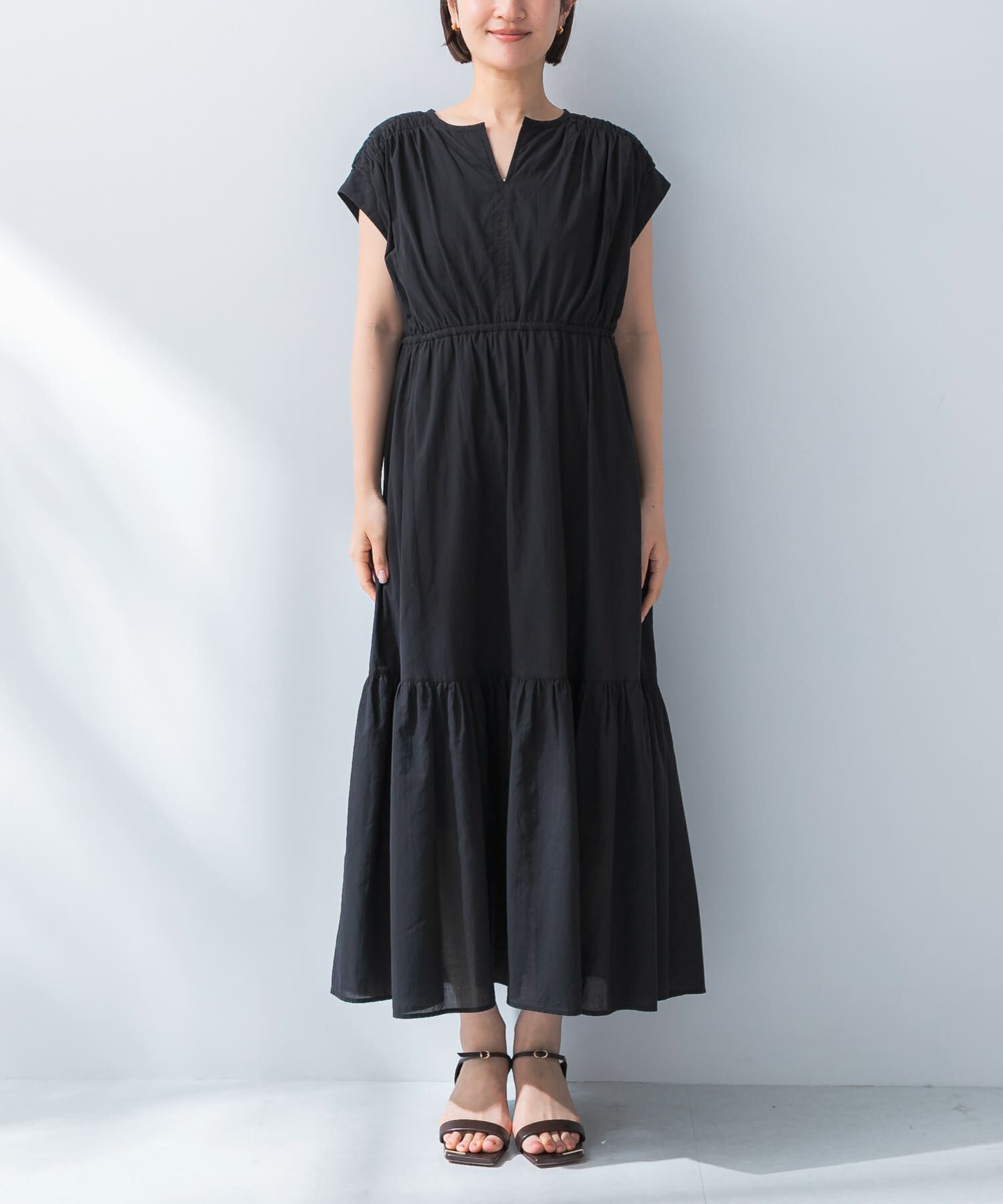 URBAN RESEARCH ROSSO「『WEB限定』コットンボイルワンピース」|ワンピース|