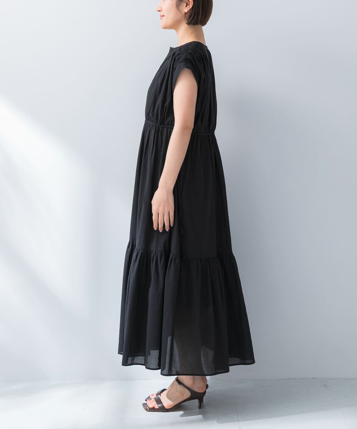 URBAN RESEARCH ROSSO「『WEB限定』コットンボイルワンピース」|ワンピース|