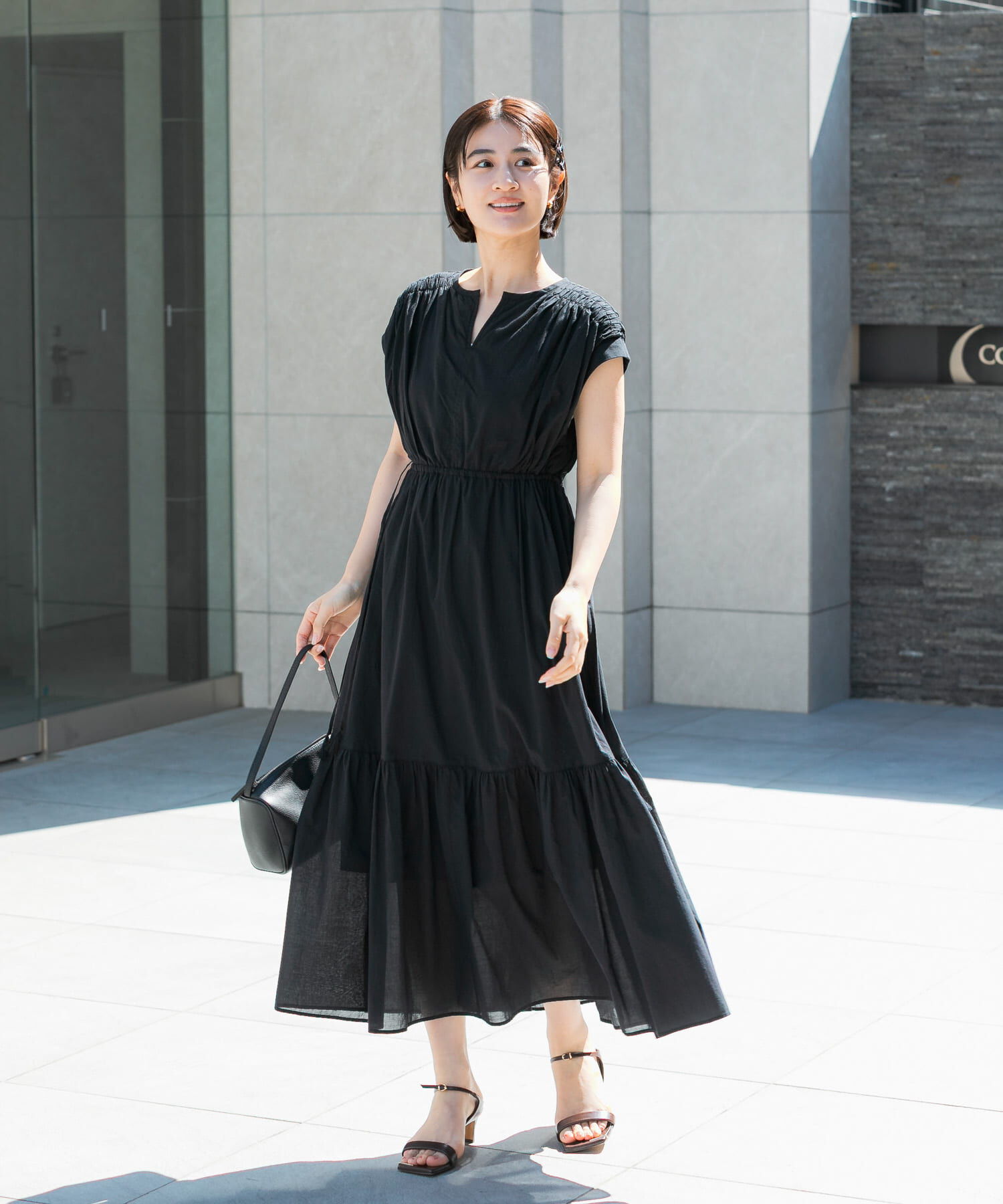 URBAN RESEARCH ROSSO「『WEB限定』コットンボイルワンピース」|ワンピース|