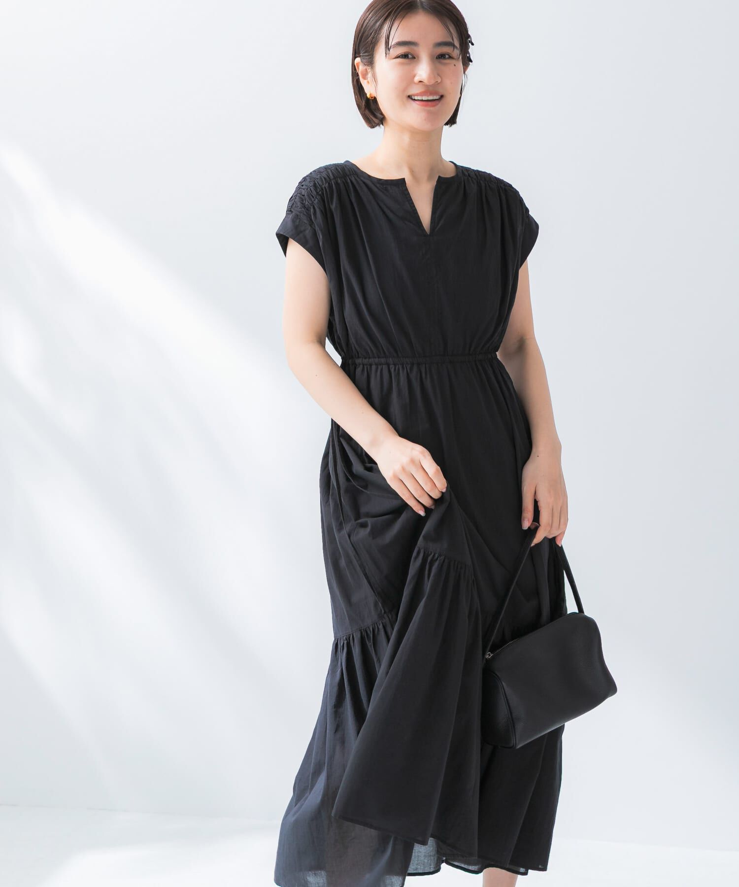 URBAN RESEARCH ROSSO「『WEB限定』コットンボイルワンピース」|ワンピース|