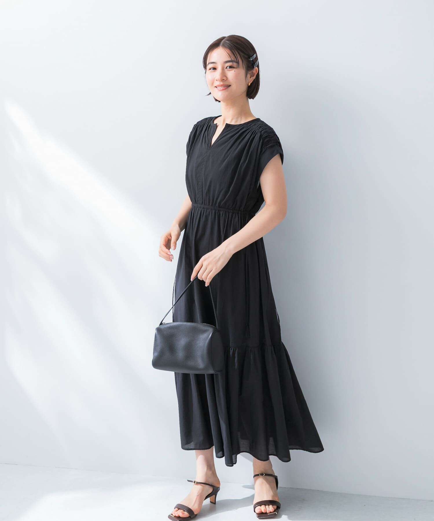 URBAN RESEARCH ROSSO「『WEB限定』コットンボイルワンピース」|ワンピース|