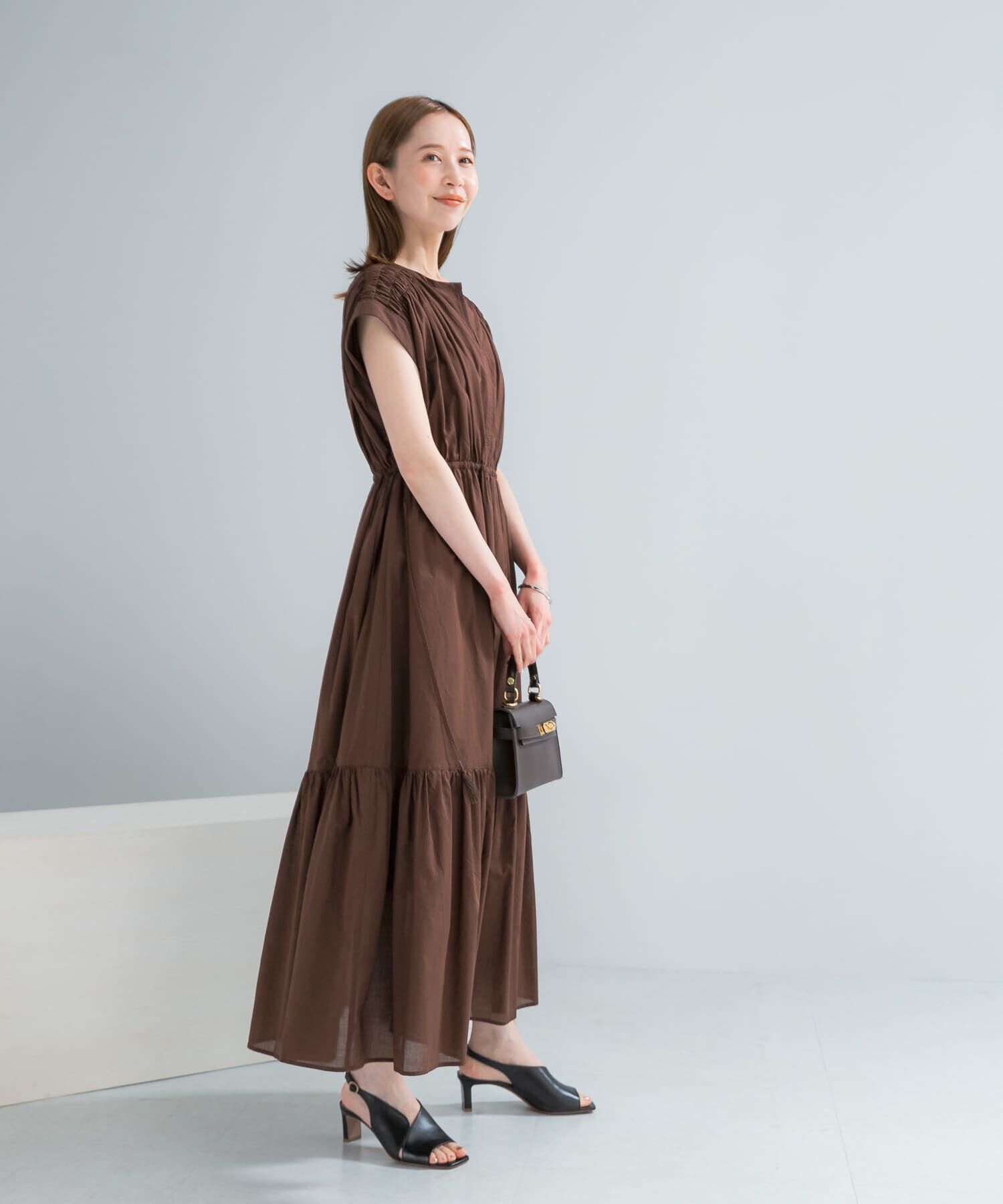 URBAN RESEARCH ROSSO「『WEB限定』コットンボイルワンピース」|ワンピース|