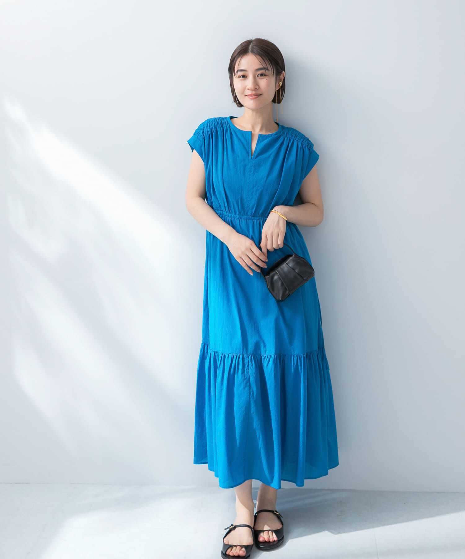 URBAN RESEARCH ROSSO「『WEB限定』コットンボイルワンピース」|ワンピース|