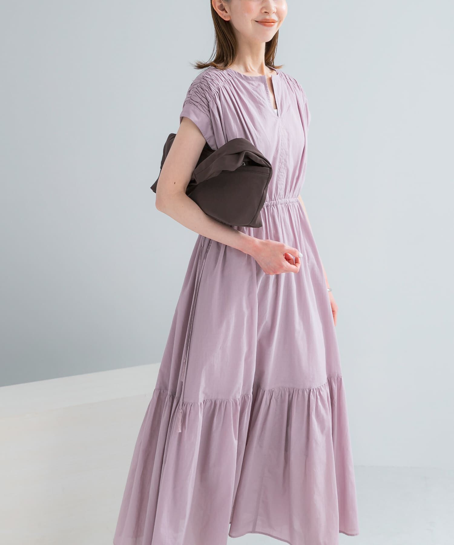 URBAN RESEARCH ROSSO「『WEB限定』コットンボイルワンピース」|ワンピース|