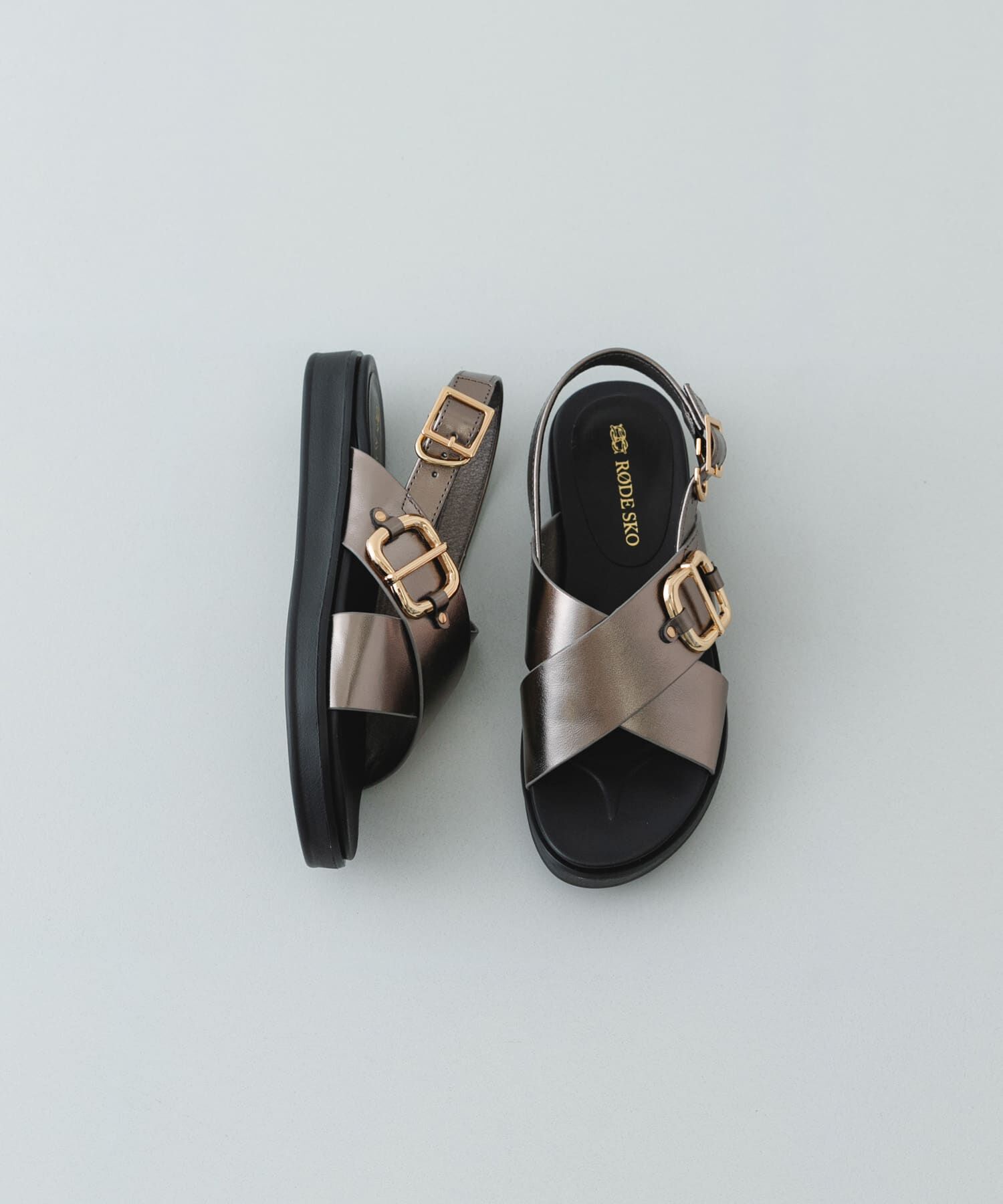 RODE SKO「クロスサンダル」|サンダル|シルバー系その他