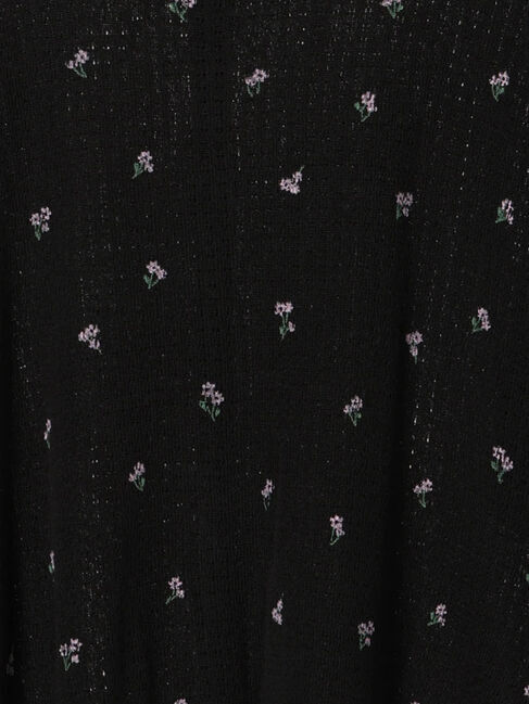 Samansa Mos2「小花柄プリントカーディガン」|カーディガン|