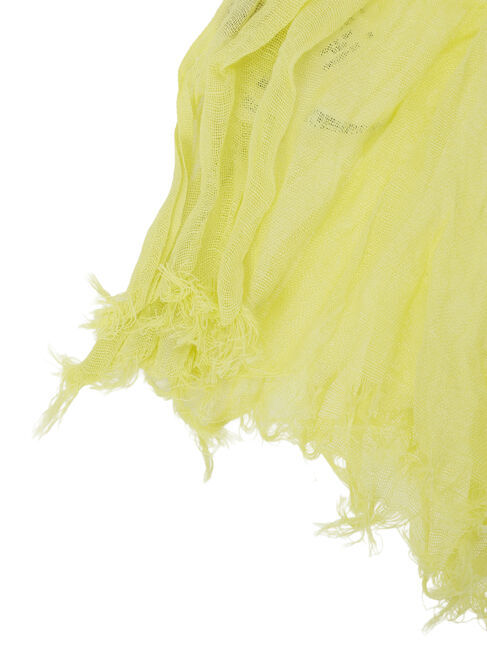 Samansa Mos2「【UVカット】麻綿シワ加工ストール」|その他|