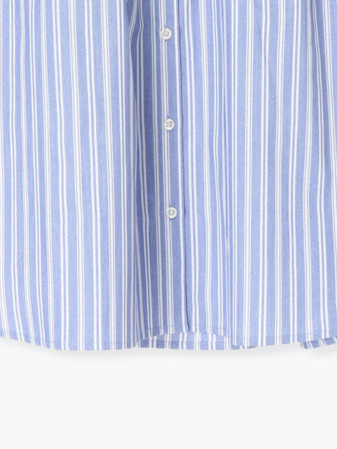 Samansa Mos2「【多機能】フリル切替スキッパーシャツ」|シャツ・ブラウス|