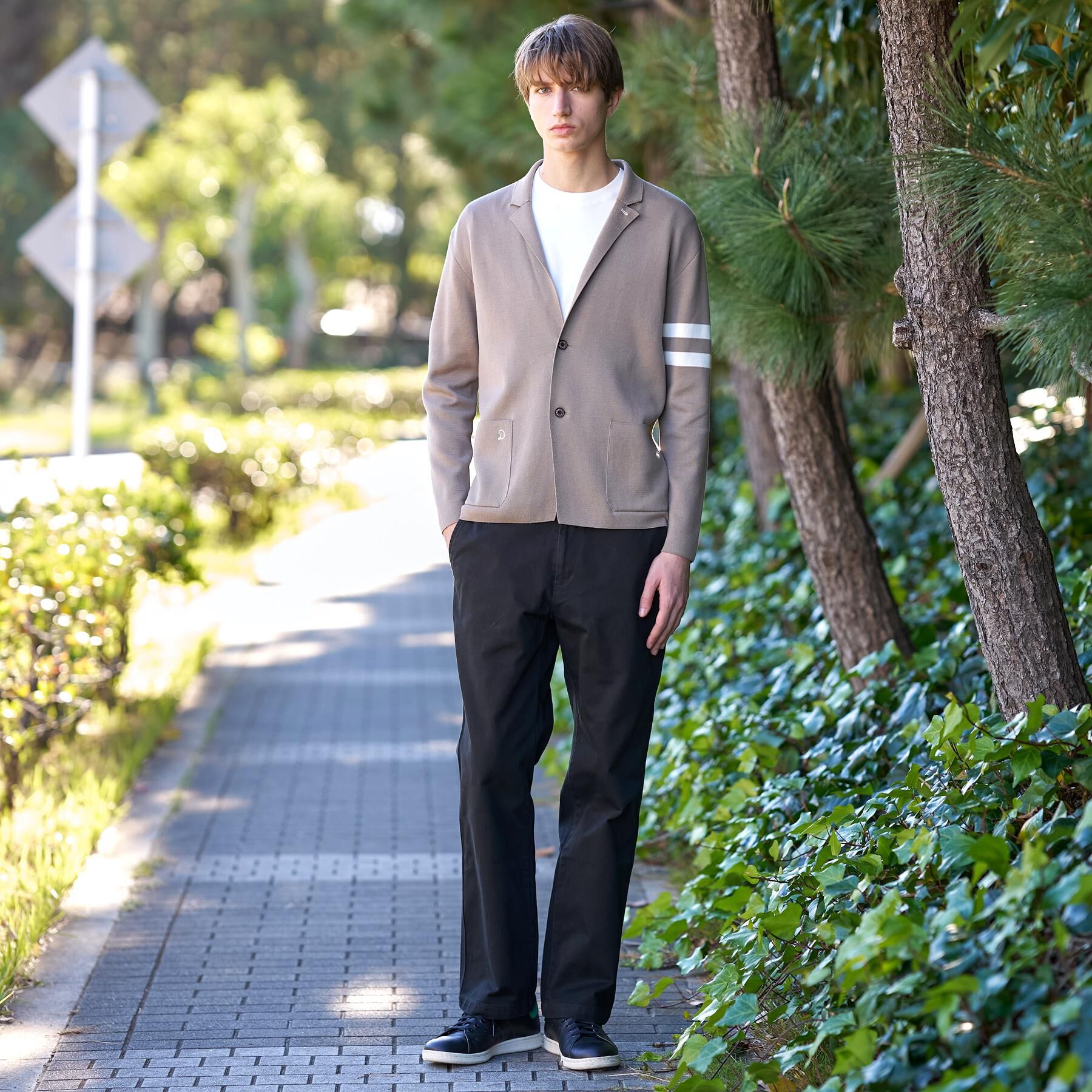 DRESSTERIOR「【ウォッシャブル】スプリング ニットジャケット」|カーディガン|