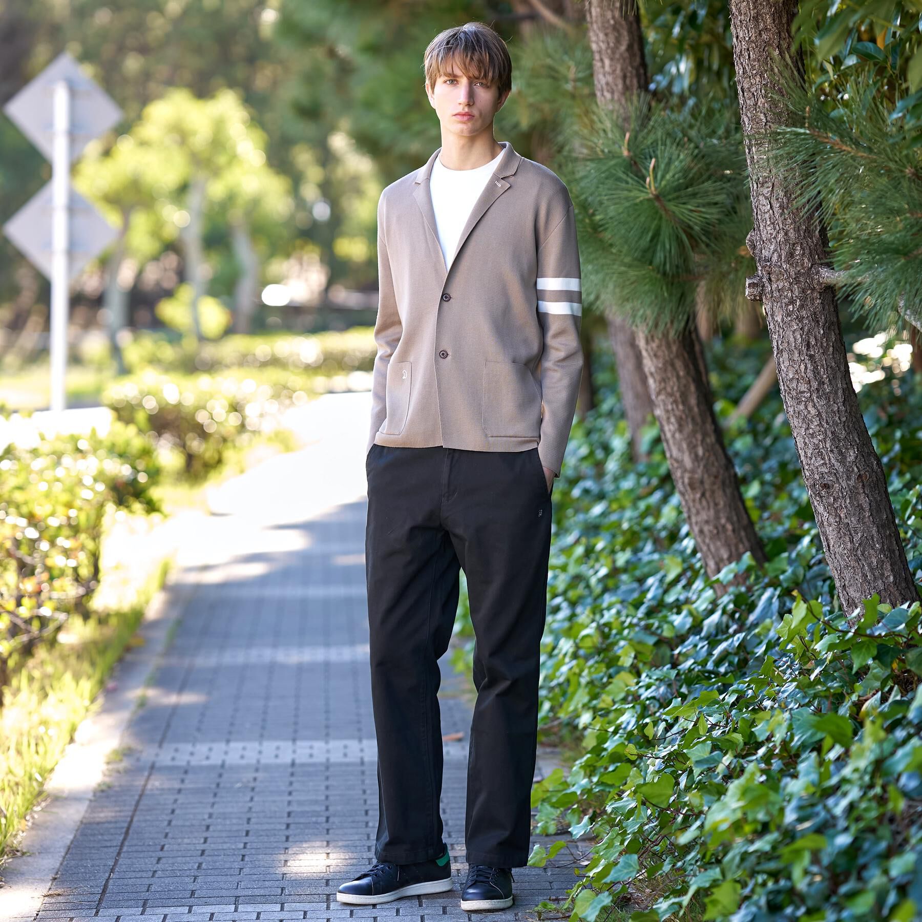 DRESSTERIOR「【ウォッシャブル】スプリング ニットジャケット」|カーディガン|