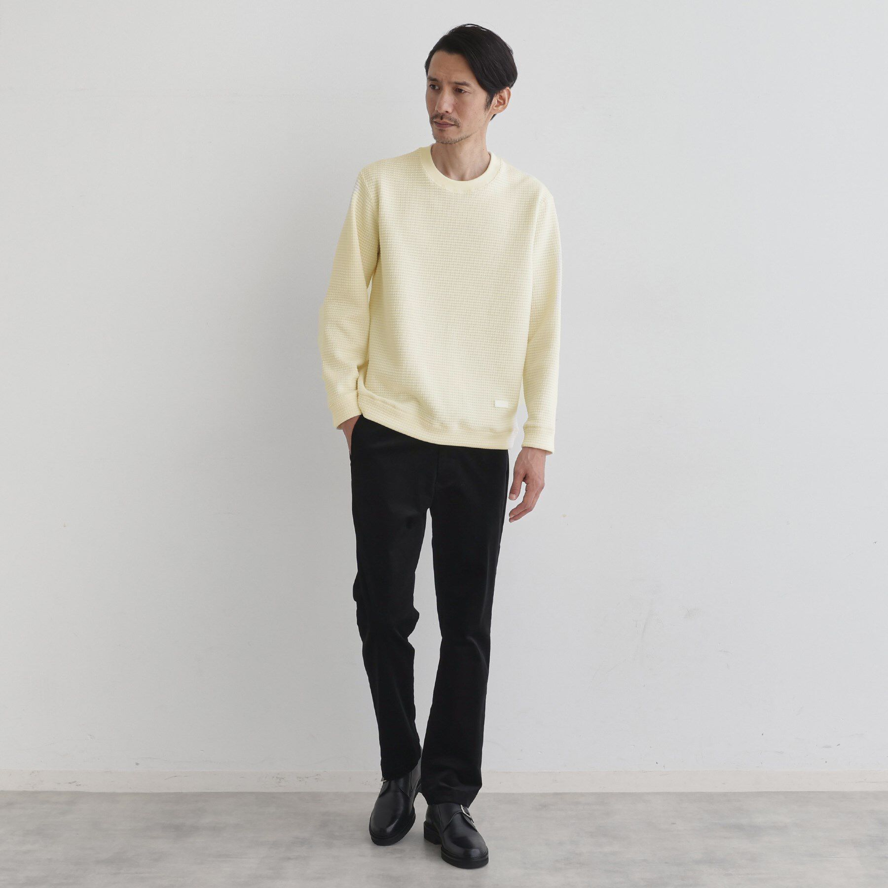 TAKEO KIKUCHI「ニットライク プルオーバー」|Tシャツ・カットソー|