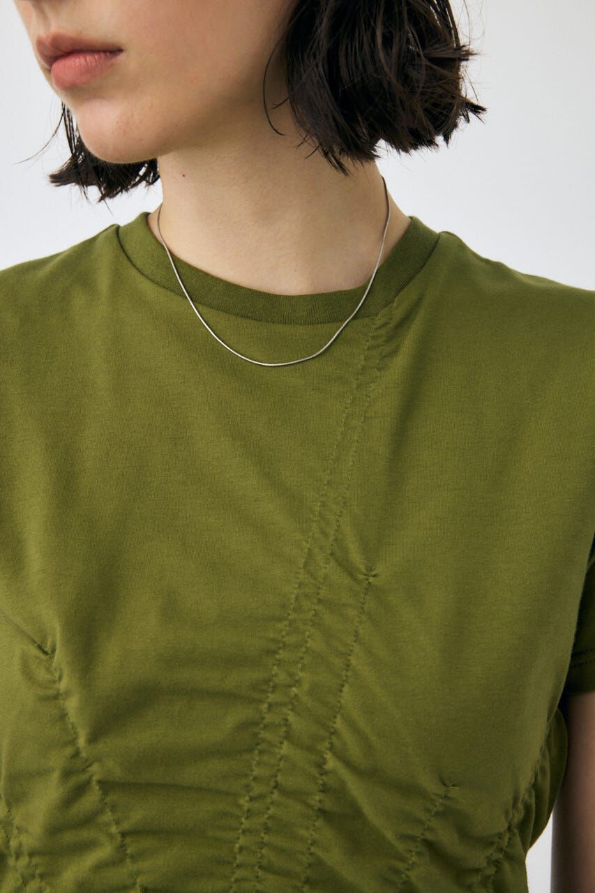 MOUSSY「GATHER CUT トップス」|Tシャツ・カットソー|