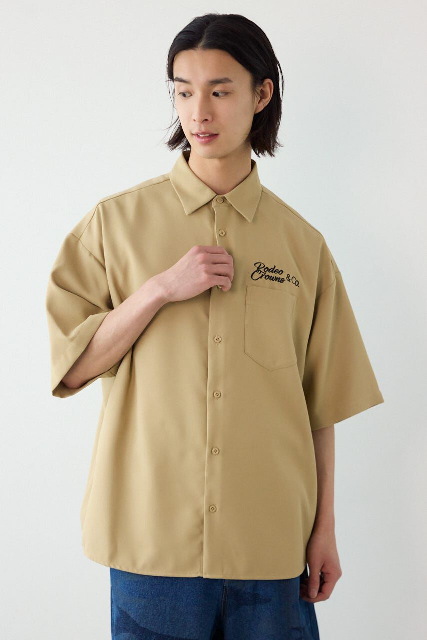 RODEO CROWNS「Overlapアップリケシャツ」|シャツ・ブラウス|