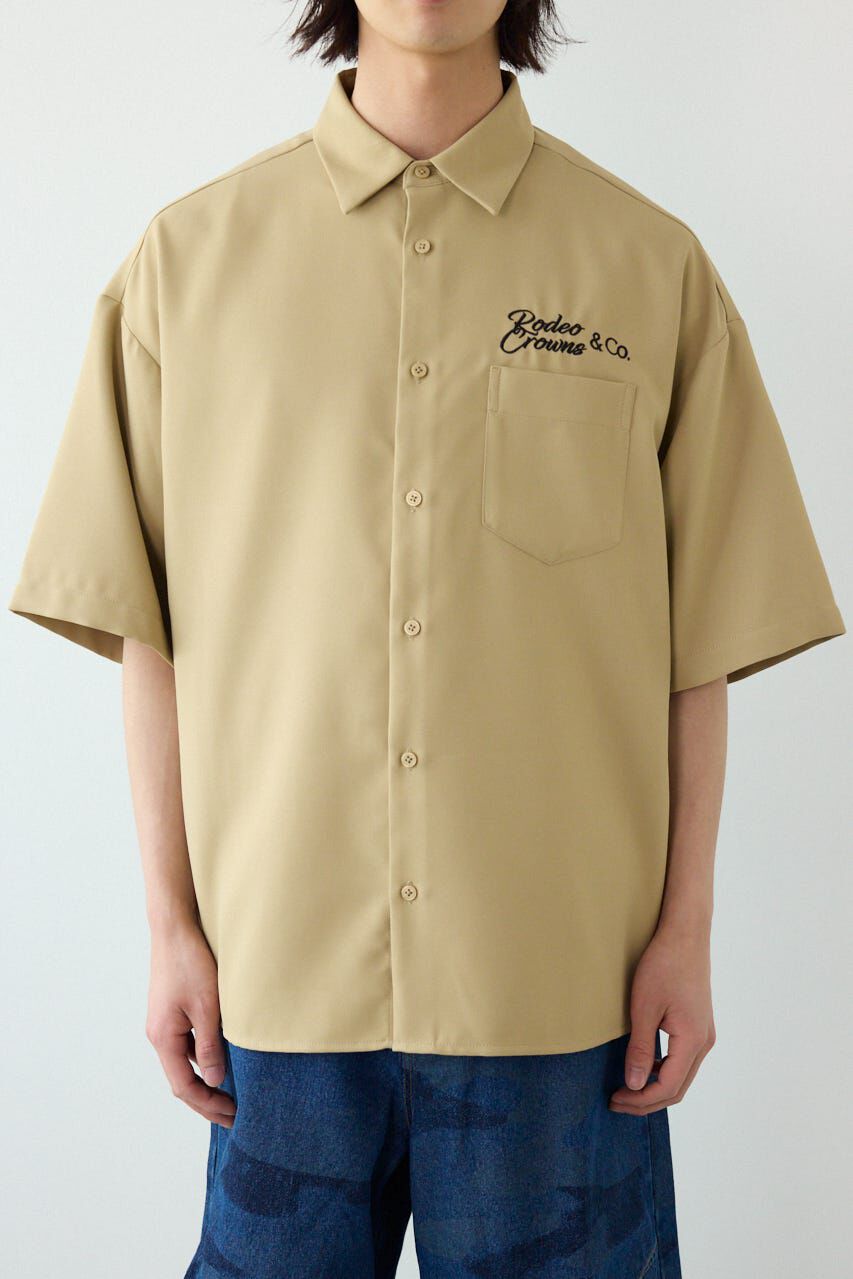 RODEO CROWNS「Overlapアップリケシャツ」|シャツ・ブラウス|