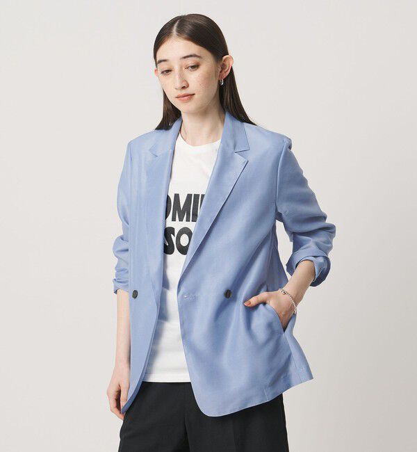 UNITED ARROWS「シアー テーラードジャケット ‐ウォッシャブル‐」|テーラードジャケット|