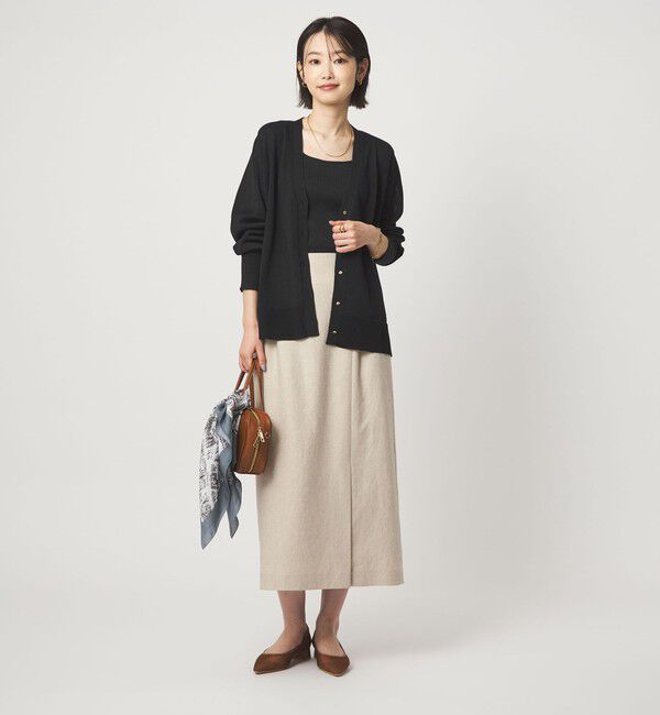 UNITED ARROWS green label relaxing「シャーリー Vネック ニット カーディガン ウォッシャブル」|カーディガン|