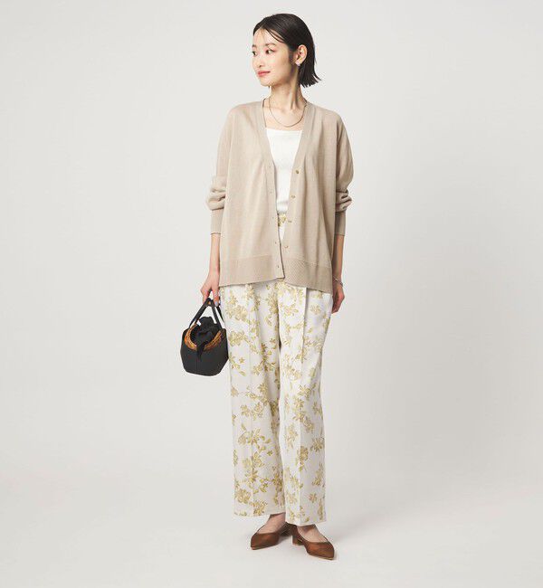 UNITED ARROWS green label relaxing「シャーリー Vネック ニット カーディガン ウォッシャブル」|カーディガン|