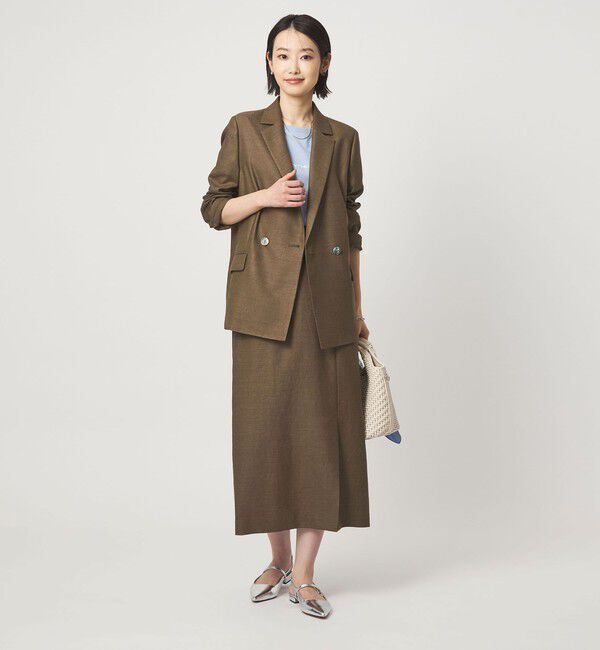 UNITED ARROWS green label relaxing「［size SHORTあり］リネンライク 2B ジャケット」|テーラードジャケット|