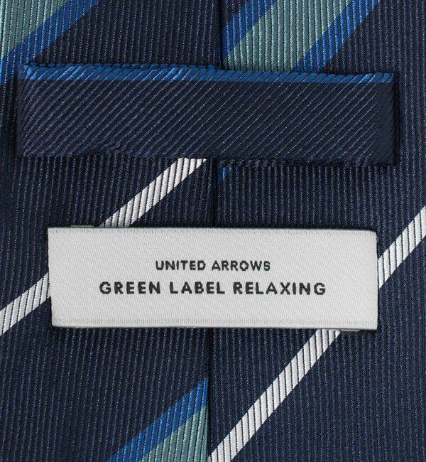 UNITED ARROWS green label relaxing「GLR シルク3 8.0cm ストライプ3 ネクタイ」|ネクタイ・蝶ネクタイ|
