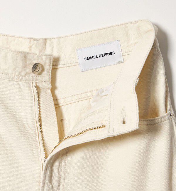 EMMEL REFINES「＜EMMEL REFINES＞EM  ソフト ワイド DNM パンツ」|チノ|