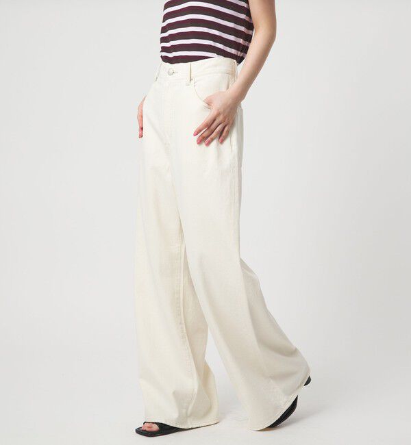EMMEL REFINES「＜EMMEL REFINES＞EM  ソフト ワイド DNM パンツ」|チノ|