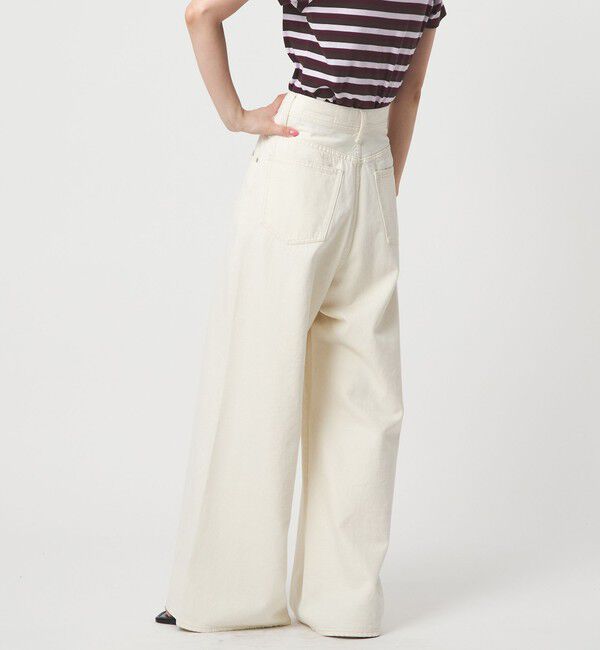 EMMEL REFINES「＜EMMEL REFINES＞EM  ソフト ワイド DNM パンツ」|チノ|