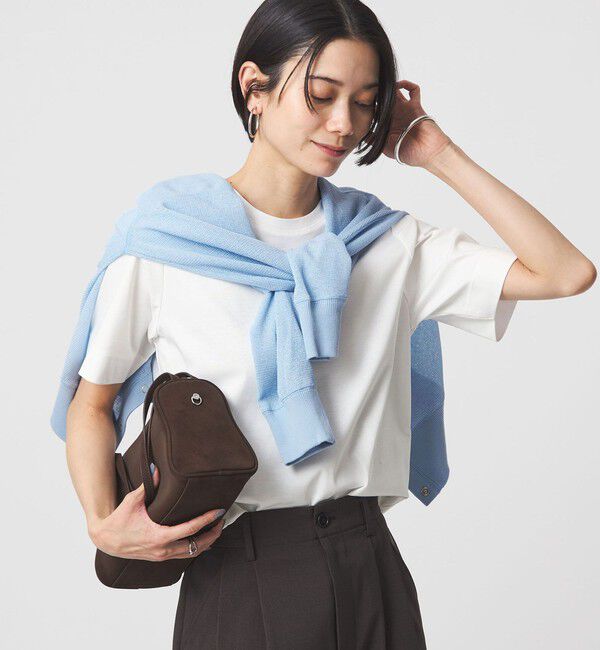 UNITED ARROWS green label relaxing「スタンダード Tシャツ 制菌」|Tシャツ・カットソー|OFF WHITE