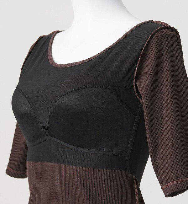 UNITED ARROWS green label relaxing「カップデザインネックTシャツ / カップインナー」|Tシャツ・カットソー|