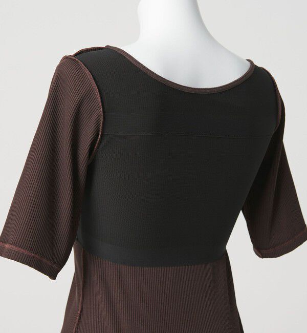 UNITED ARROWS green label relaxing「カップデザインネックTシャツ / カップインナー」|Tシャツ・カットソー|