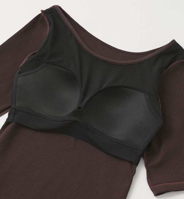 UNITED ARROWS green label relaxing「カップデザインネックTシャツ / カップインナー」|Tシャツ・カットソー|