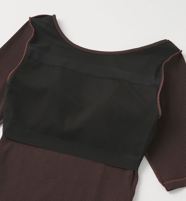 UNITED ARROWS green label relaxing「カップデザインネックTシャツ / カップインナー」|Tシャツ・カットソー|