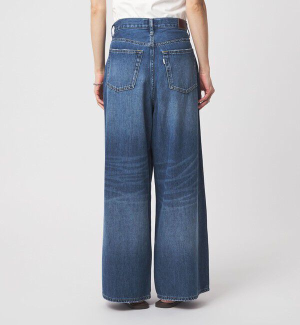 UNITED ARROWS green label relaxing「＜CHIHIRO HYODO&times;green label relaxing＞ワイド ライト デニム」|デニム|