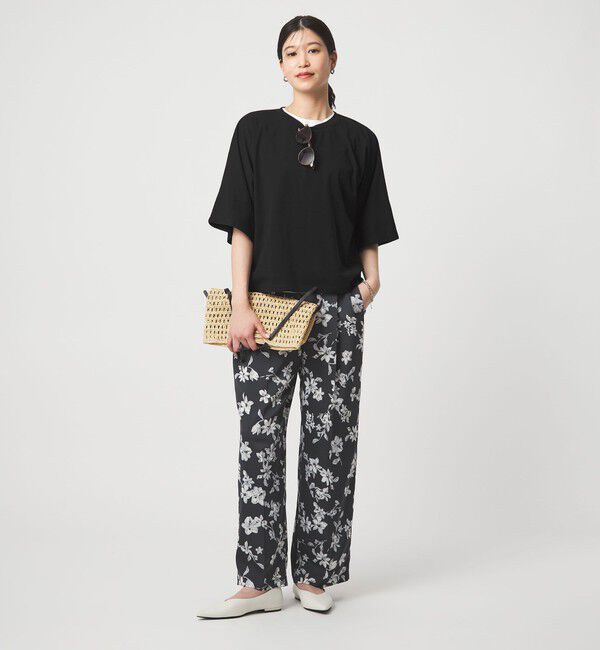 UNITED ARROWS green label relaxing「【WEB限定】＜at ease＞ドルマン カットソー 接触冷感」|Tシャツ・カットソー|