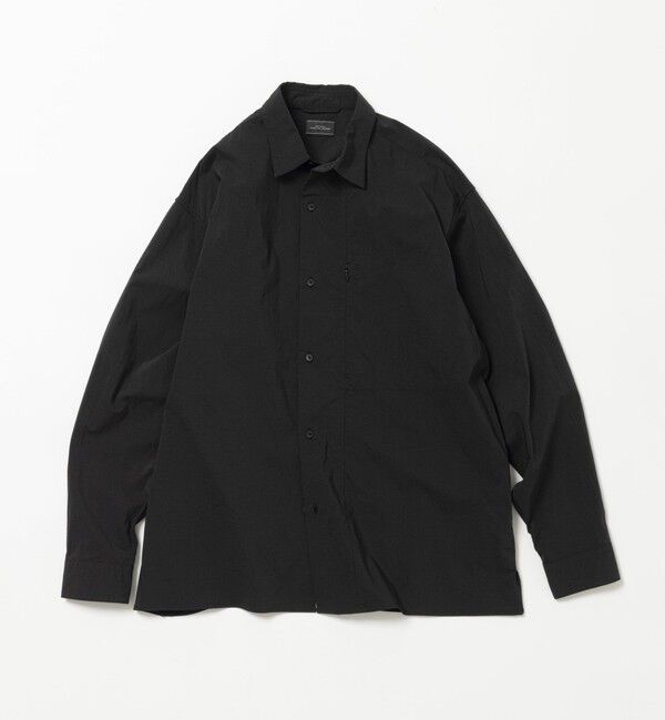 UNITED ARROWS green label relaxing「WONDER CLOTH ボックス シルエット 長袖 シャツ -ストレッチ・接触冷感・吸水速乾-」|シャツ・ブラウス|