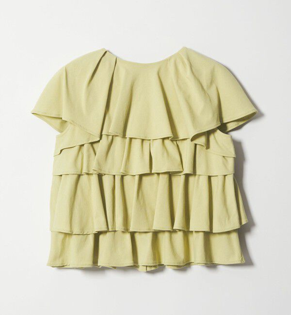EMMEL REFINES「＜EMMEL REFINES＞EM ティアードフリル カットソー トップス」|Tシャツ・カットソー|