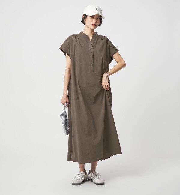 UNITED ARROWS green label relaxing「［size SHORTあり］WONDER CLOTH スキッパー ワンピース  」|ワンピース|