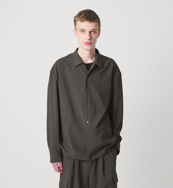 MONKEY TIME「RENU TROシリーズ コーチ ジャケット -セットアップ対応-」|その他|DK.GRAY