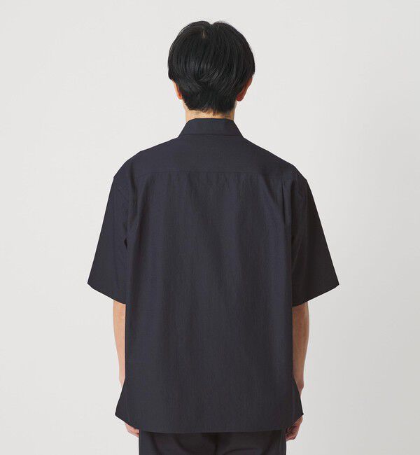 BEAUTY&YOUTH UNITED ARROWS「KOMATSU PACK キャンプカラー ショートスリーブ シャツ GRANDE型 セットアップ対応 撥水 ウォッシャブル」|シャツ・ブラウス|