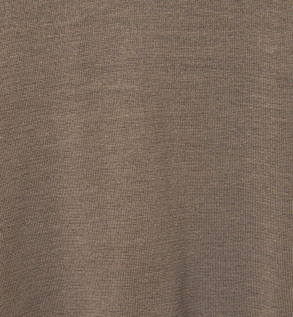 BEAUTY&YOUTH UNITED ARROWS「シャイン ギマ スキッパー ポロニット ウォッシャブル」|ニット・セーター|