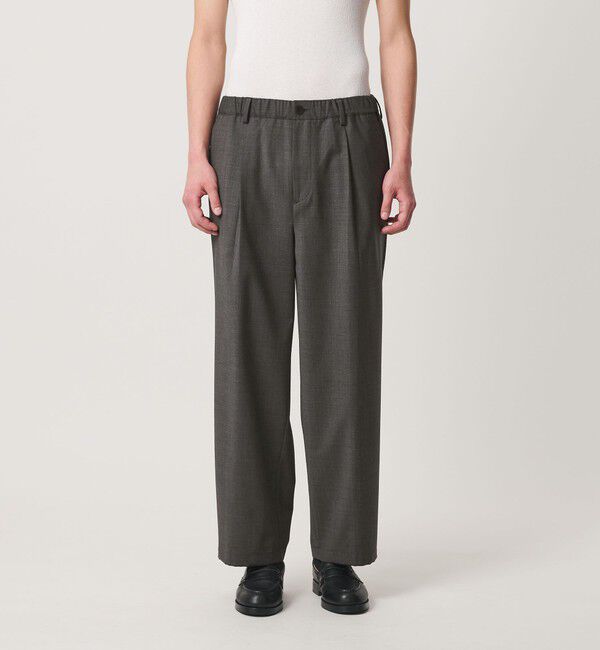 BEAUTY&YOUTH UNITED ARROWS「ウーステッド バギー イージー パンツ NO.10 ウォッシャブル」|チノ|