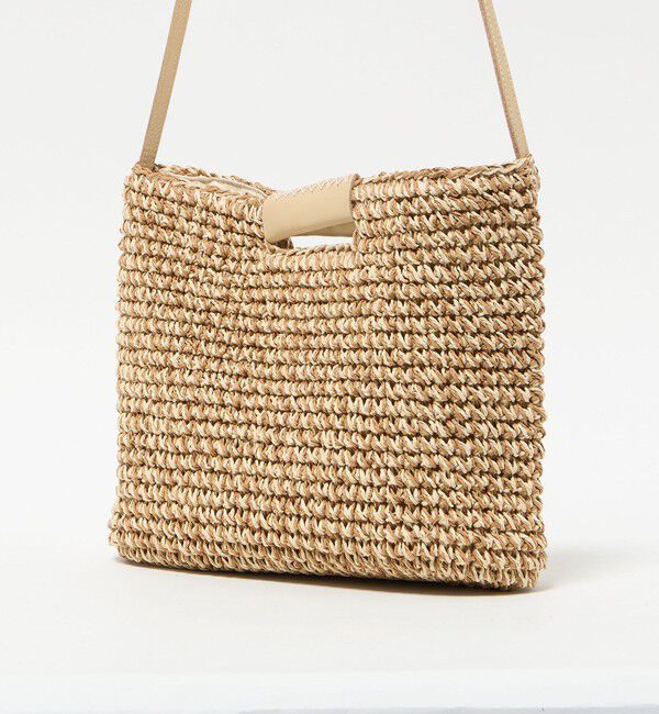 BEAUTY&YOUTH UNITED ARROWS「ペーパー スクエア レザーハンドル ショルダーバッグ 2WAY」|ショルダー・メッセンジャー|