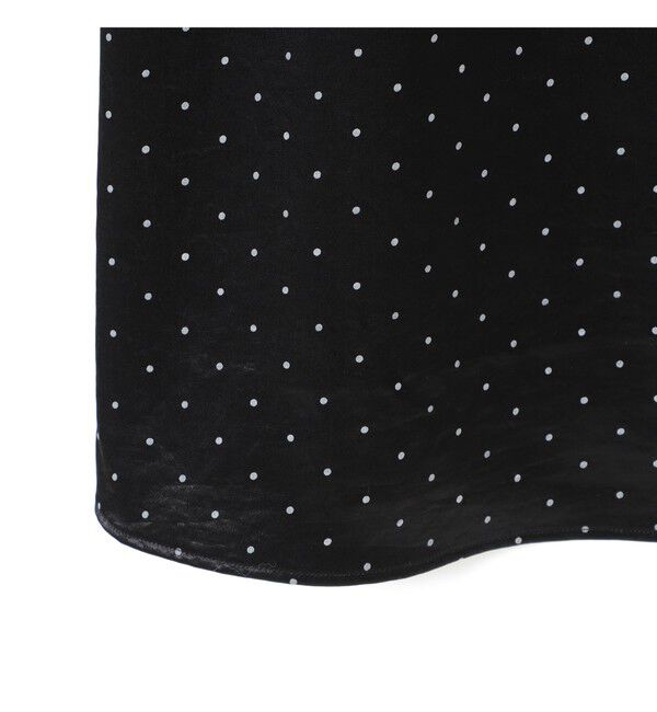 Ray BEAMS 「サテン ドット キャミワンピース」|ワンピース|